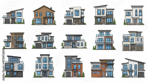 Collection of Modern Architectural House Designs.