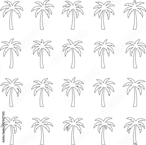  palm trees silhouette, palm tree silhouettes, palm trees silhouettes, palm, tree, beach, nature, summer, vector, silhouette, island, sun, illustration, leaf, palm tree, palmtree, leaves, design, plan