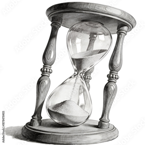 Hourglass Elegance: Capturing the timeless passage of time, the hourglass stands as a testament to the ephemeral nature of moments and the beauty of measured progress.