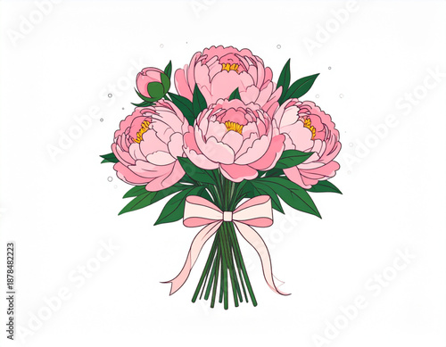 Mother's Day Peony Bouquet