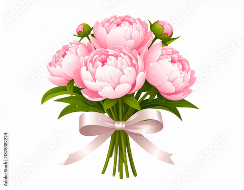 Mother's Day Peony Bouquet