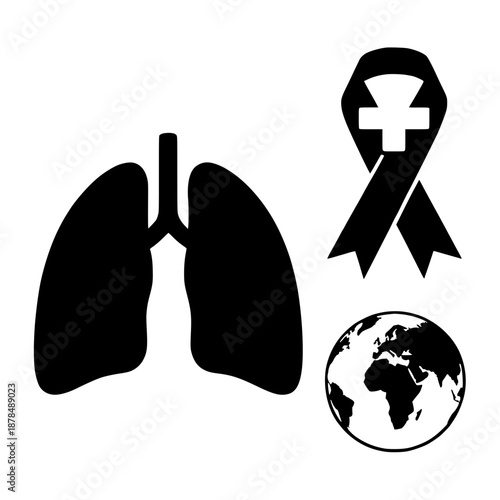 world tuberculosis day icon 