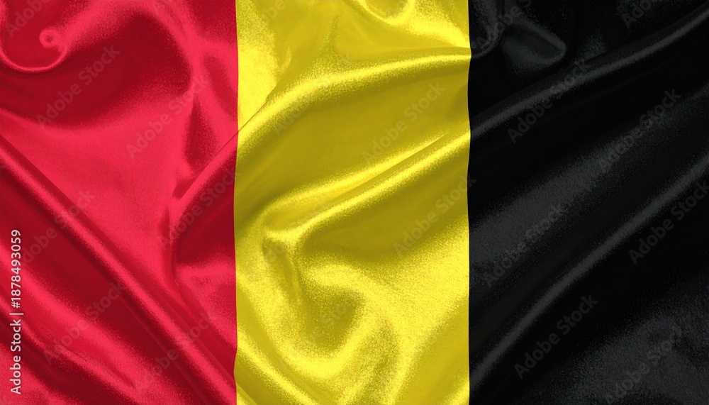 Fototapeta premium flag of Belgium