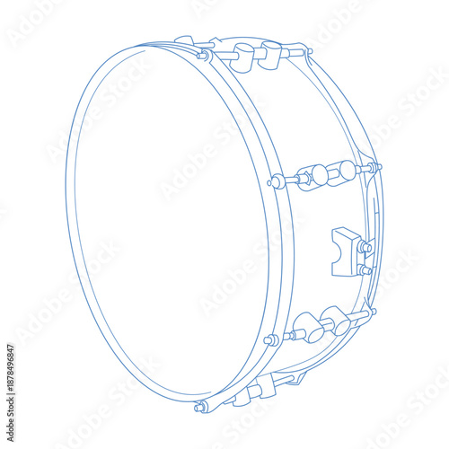  drum representing music and rhythm.  drum representing music and rhythm.