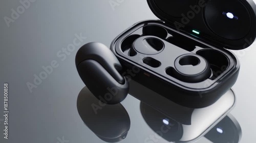 Latest wireless earbud design showcasing sleek charging case and ergonomic fit for seamless audio experience