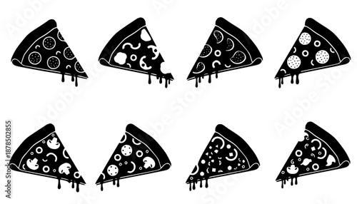 Pizza Slice Silhouette