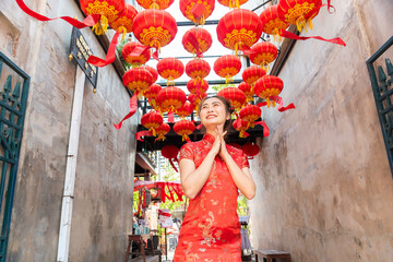 Chinese lunar new year festival and tradition holiday celebration concept  for celebrating Chinese New Year