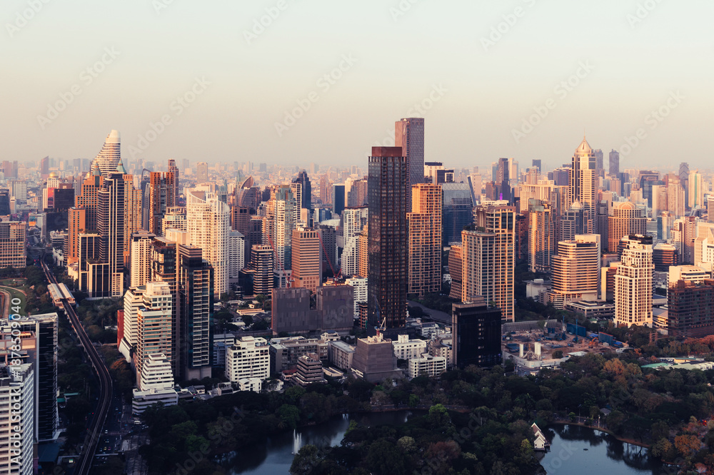 Fototapeta premium Bangkok city