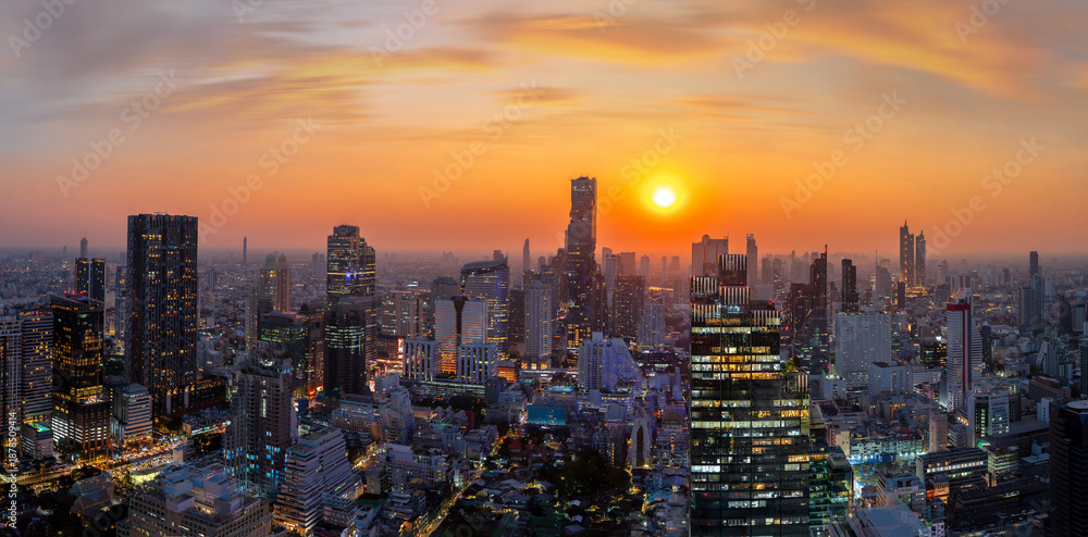 Fototapeta premium Bangkok city
