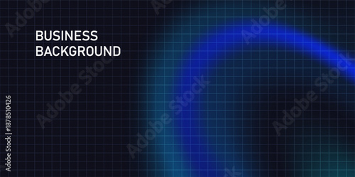 Dynamic fluid blue geometric with colorful gradient background