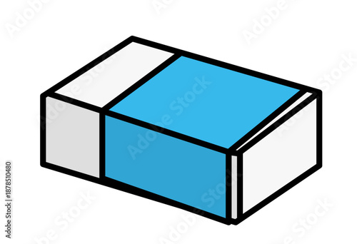 Stationery Set With Pencil Case Pencils And Eraser Illustration For School Education Study Supplies, Learning Tools, Student Life Concept, Classroom And Educational Material Use