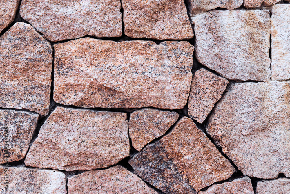 Obraz premium stone wall texture