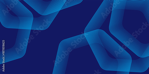 Modern medical or health care scientific abstract background with hexagons. Geometric stripe line art design for poster, brochure, cover, banner, header, website, presentation template