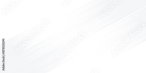 Dot abstract white gray wave light technology texture background. Abstract big data digital halftone simple