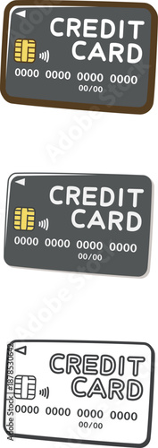 クレジットカード（表面）