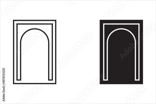 plain style prayer mat icon transparent with white background