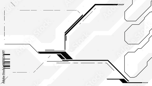 Abstract retro futuristic and sci-fi background with cyberpunk style design