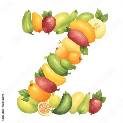 Fruit & Vegetable Alphabet