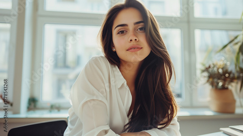 ヒスパニック系の女性のモデル