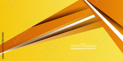 Orange abstract background with overlapping square pattern design elements. Cool banner background. Vector eps10.