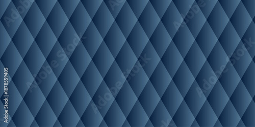 abstract geometric overlap blue gradient mosaic tiles paper square repeat wall decoration tech ornament background