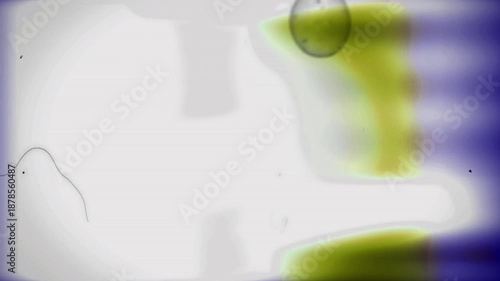 Flash light with grain scratches transitions