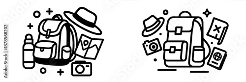 Exploring the essentials of travel with a stylish backpack design