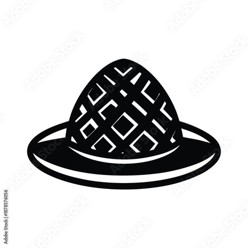 Togo Woven Hat Cultural Icon