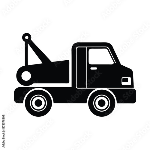 Tow Truck Roadside Assistance Icon