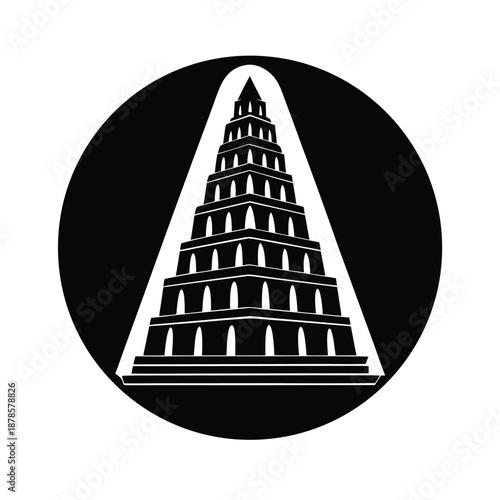 Tower Of Babel Biblical Icon