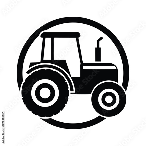 Tractor Farming Agriculture Icon