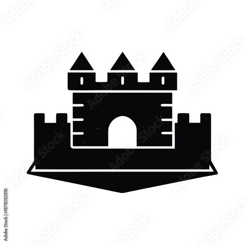 Traditional Fort Texture Icon