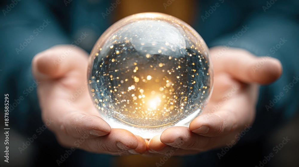 Fototapeta premium Leverages forecasting models and data trends to anticipate risks and opportunities, guiding proactive decisions before impacts fully emerge. 