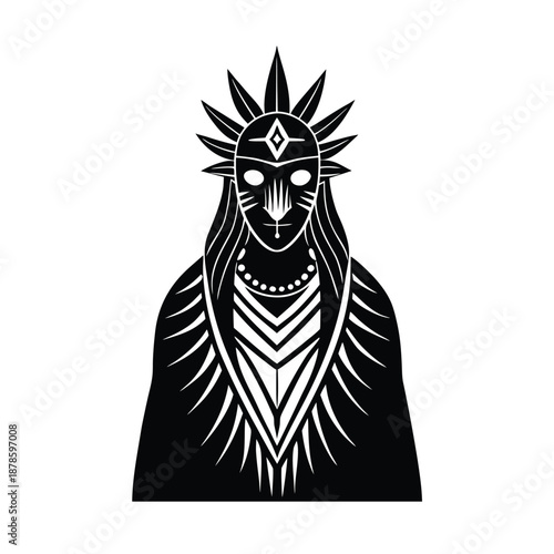 Tribal Shaman Spirit Mask