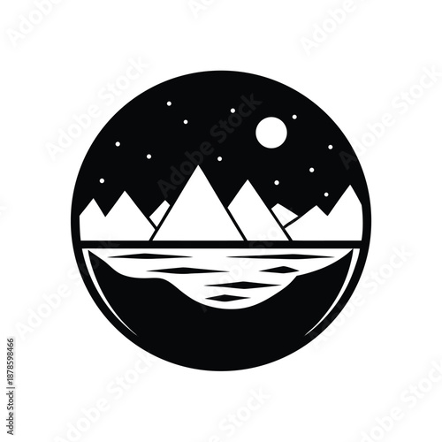 Tundra Landscape Icon