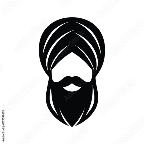 Sikh Turban Cultural Identity Icon