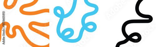 Line Abstract wavy background. flowing shapes in warm colors featuring colorful. fluid wavy lines for a dynamic modern feel. typography for creative wall art design