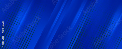 Blue abstract geometric background. Suit for business, institution, conference, party