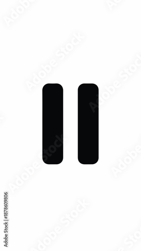 A pair of black vertical bars (1)