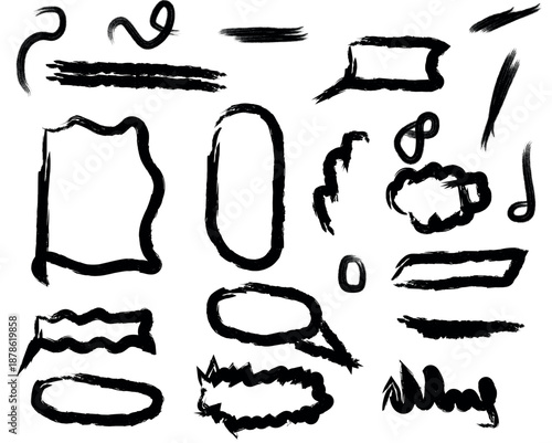 Hand drawn vintage tool illustration set with sketch style vector icons and doodle elements