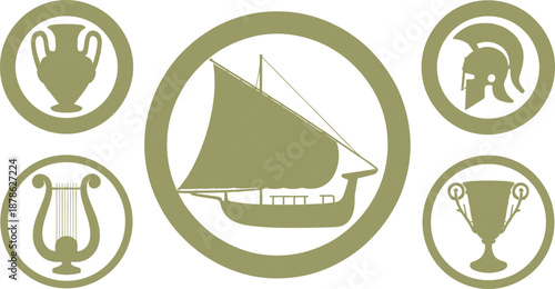 Electrical power substation illustration, high voltage transmission equipment, transformers pylons grid infrastructure, isometric energy distribution system design