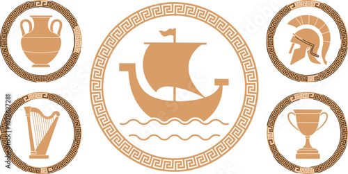 Electrical power substation illustration, high voltage transmission equipment, transformers pylons grid infrastructure, isometric energy distribution system design