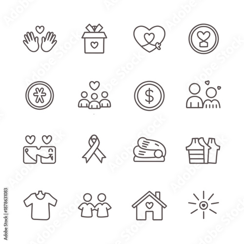 Charity Donation Social Support and Volunteer Community