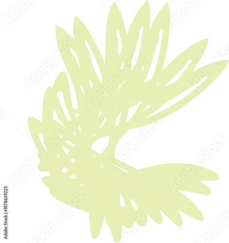 A playful green cartoon animal head vector illustration with a fun and simple style. Perfect for children’s books, educational projects, stickers, logos, and digital graphics. The minimal design works