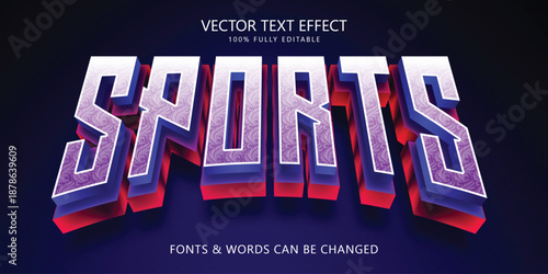 Esport gamer editable text effect, Modern game text style