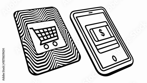 Mobile shopping and payment on smartphone devices