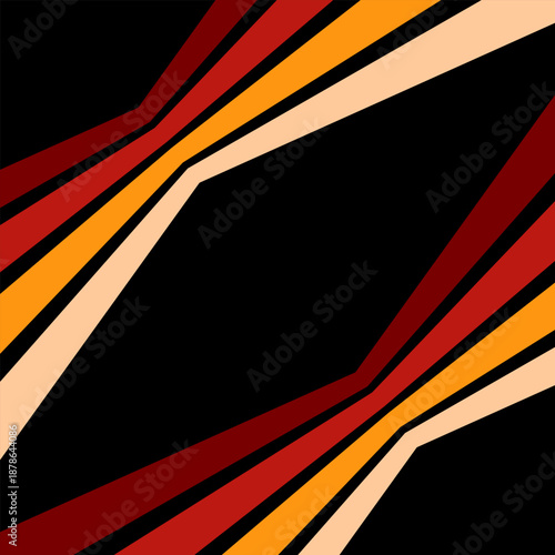 Vintage Striped Backgrounds, Posters, Banner Samples, Retro Colors from the 1970s 1900s, 70s, 80s, 90s. retro vintage 70s style stripes background poster lines. eps 10