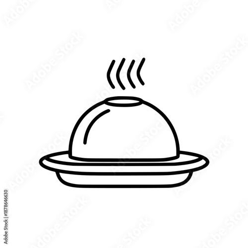 Taste Elegance: Classic Dinner Two | Clean, isolated vector art for creative projects.