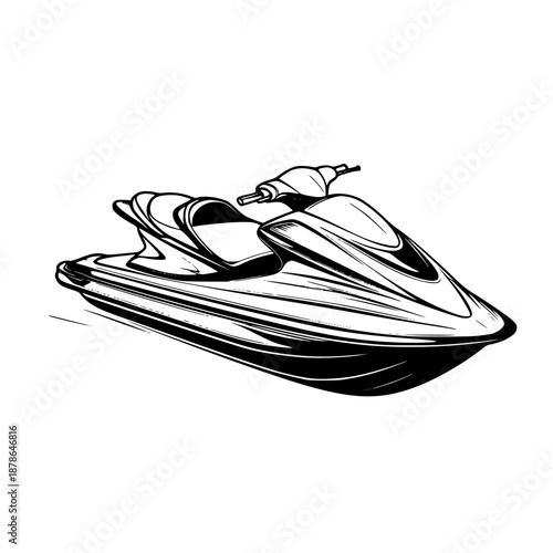 Speedy Adventure Water | Clean, isolated vector art for creative projects.