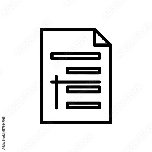 Business Document with Text and Graphs for Office or Report Use